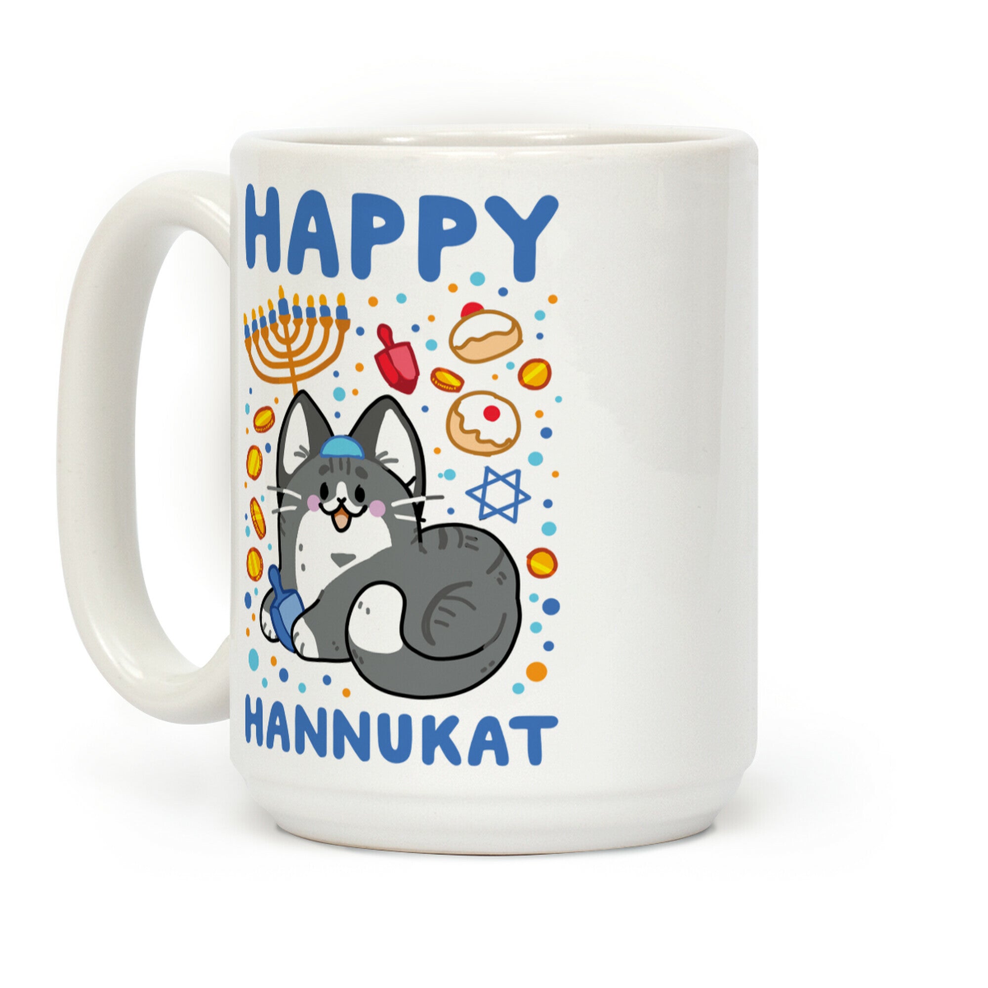 Happy Hannukat Coffee Mug
